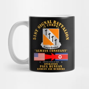 Operation Paul Bunyan - 51st Signal Bn - Korea Mug